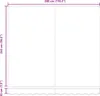 Markisenersatzstoff Hellgrau 3 x 2,5 m Polyester Produktbild-Vorschau 9