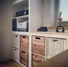 9er Set geflammte/gebrannte Kiste für Kallax Regal Ikea Produktbild-Vorschau 9