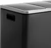 CALICOSY - Schwarzer Treteimer mit 3 Behältern, 18L Produktbild-Vorschau 7