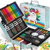 Wisam® 145-teiliger Kunstkoffer Kinder Zeichen- & Produktbild-Vorschau 1