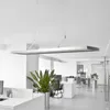 Arcchio LED-Pendelleuchte Dorean, silber, Metall, 120cm Produktbild-Vorschau 3