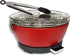 Feuerdesign Vesuvio Compact Rot Holzkohle Tischgrill 33cm Produktbild-Vorschau 8