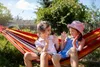 Wytrzymały hamak dwusosobowy duży xxl boho huśtawka 2w1 Podgląd zdjęcia produktu 7