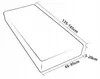 Sofa Sitzkissenbezug - Hellgrau - 135-165cm - Stretch Husse Produktbild-Vorschau 5