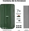 Barile per la pioggia pieghevole Wiltec da 250 l con Anteprima dell’immagine prodotto 12