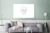 MuchoWow® Poster Linienkunst - Frauen - Weiß 120x80 cm - Produktbild-Vorschau 5