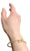 Gold Armspange Breite 3,0 mm - 585-14 Karat Gelbgold Produktbild-Vorschau 2