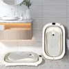 Baby Badewanne Set Faltbar mit Thermometer und Produktbild-Vorschau 4