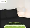 Jersey Spannbettlaken 90-100x190-200cm Schwarz Produktbild-Vorschau 2