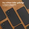 Accezz Premium Leather Slim Klapphülle Samsung Galaxy S22 Produktbild-Vorschau 2