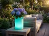 2er Set LED Blumentopf Deko Solarleuchten mit RGBW & Produktbild-Vorschau 4