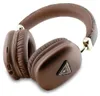 Guess: cuffie intrauricolari con logo a triangolo - Marrone Anteprima dell’immagine prodotto 2