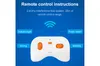 A diagram showing the remote control for a toy car with labels pointing to different functions. Voir les images du produit