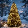 LED Fahnenmast und Weihnachtsbaum Lichterkette 400 LED - Produktbild-Vorschau 1