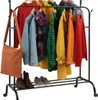 Kleiderständer mit Haken und Ablage 150 × 110 × 57 cm Produktbild-Vorschau 8