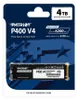 SSD Patriot P400 V4 M.2 PCI-Ex4 NVMe 4 To 6,2 Go/s Voir les images du produit 8