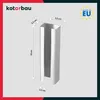 KOTARBAU® Przedluzenie slupka 60x40 mm stal ocynkowana 4 Podgląd zdjęcia produktu 3
