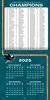 Turner San Jose Sharks NHL 30,5 x 30,5 cm Team Wandkalender Produktbild-Vorschau 2