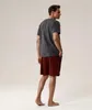 Herenpyjama Atlantic, grijs/rood, comfortabel, ronde hals, Productafbeelding-voorbeeld 2