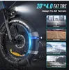 20 ZOLL Elektrofahrrad E-BIKE 15AH Klapprad Fatbike Produktbild-Vorschau 9