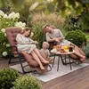 Luverno® Skládací zahradní křeslo Lehátko s polštářem a Náhled obrázku produktu 7