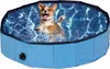 Relaxdays Hundepool, H x D: 20 x 80 cm, faltbar, mit Produktbild-Vorschau 1