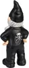 BRUBAKER Gartenzwerg Coole Bikerin Schwarz - Rocker Zwergen Produktbild-Vorschau 8
