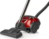 A red and black canister vacuum cleaner is shown against a white background. Náhľad obrázku produktu