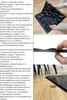 A collage of images showing black 3D wall panels, including close-ups and a person holding one. Produktbild-Vorschau