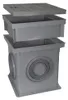 Marley Einlaufschacht 300x300mm mit Schachtdeckel + Aufsatz Produktbild-Vorschau 1