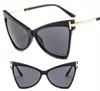 Cat-Eye-Sonnenbrille - Große Sonnenbrille für Frauen - Produktbild-Vorschau 7