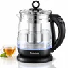 TurboTronic TT-LED11 Glazen waterkoker & theekoker 1,5 l, Productafbeelding-voorbeeld 1
