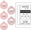 Weihnachtskugeln 30 Stk 6cm Lovely Magnolia Produktbild-Vorschau 1