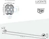 Bremermann kúpeľňová séria LUCENTE držiak na uteráky 60 cm, Náhľad obrázku produktu 7