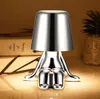 Nachttischlampe mit Touch Steuerung, Dekorative Thinker Produktbild-Vorschau 1