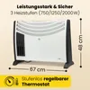 Convecteur Chauffage électrique 2000 W Clatronic KH 3433N Voir les images du produit 7