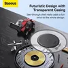 Baseus Simple 2 Wireless Charger 15W Cluster Black Anteprima dell’immagine prodotto 19