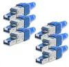 Netzwerkstecker CAT 7 Werkzeuglos 6x RJ45 Netzwerk Stecker Produktbild-Vorschau 1