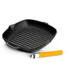 BIOL Quadratische Grillpfanne aus Gusseisen 26×26 cm mit Produktbild-Vorschau 6