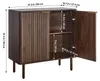 Buffet de cuisine SucceBuy avec 2 étagères, buffet au Voir les images du produit 8