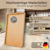 TOPANBIETER 999 Serviertablett Buche groß - 60 x 39 x 4 cm, Produktbild-Vorschau 3