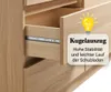Kommode mit 6 Schubladen 140 cm Breite Kommode sonoma Holz Produktbild-Vorschau 6
