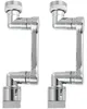 2er-Set 1080° Drehbarer Wasserhahn-Aufsatz: Für Bad & Küche Produktbild-Vorschau 7