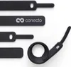 conecto Klett Kabelbinder 10cm Klettband mit Loop - Produktbild-Vorschau 1
