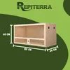 Repiterra® Terrarium Seitenbelüftung Holzterrarium OSB Holz Produktbild-Vorschau 5