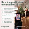FairyTrees Sapin de Noël Artificiel 180 cm | Arbre de Noël Voir les images du produit 3