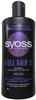 SYOSS Full Hair 5 Shampoo 440 ml 5-Fach-Effekt Fülle & Produktbild-Vorschau 3