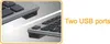 A4Tech KV-300H Tastatur USB QWERTY Schwarz  Grau Produktbild-Vorschau 5