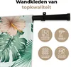 MuchoWow® Wandteppich Wandbehang Blumen - Hibiskus - Produktbild-Vorschau 3