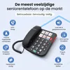Protectly® Kabelgebundenes Seniorentelefon – SOS-Taste, Produktbild-Vorschau 3